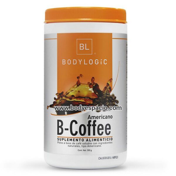 B-Coffe Americano bodylogic acelera tu metabolismo disminuyendo el sueño y el cansancio